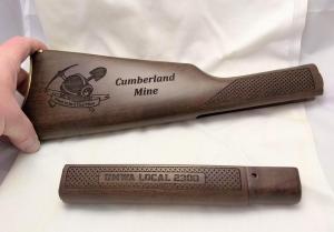 Henry Golden Boy stock and forearm